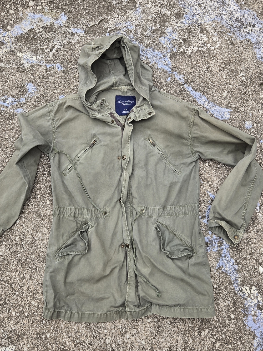 American Eagle Cargo Utility Jacket Size S Bella Swan Twilight Y2K Grunge